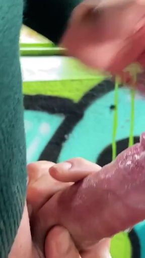 Must-see moment from &quot;Secret blowjob at former guard post - Lostplace&quot;