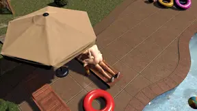 Princess Zelda Is Having Sex Next to the Pool