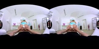 chubby stewardess Krystal Swift fucked