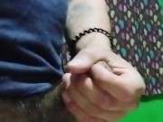 Regandome toda la leche encima