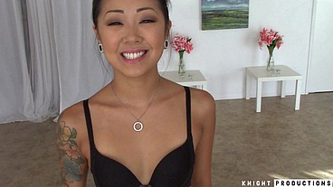 Saya Song Blowjob Succubus at Sundown