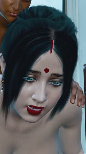 Indian Sexy Bhabhi Maya Fucks Her Brother-in-Law in the Bathroom - Hot Desi Sex   Clip 1