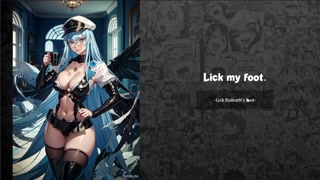 [FayGrey][GamePreview][The prisoner of General Esdeath : A choice based JOI : Into Submission