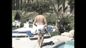 Real wife fucked in the tub by her sexy photomodel husband