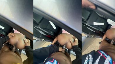Pulled Over BBC Pounds Bubble Butt Creampie Gush