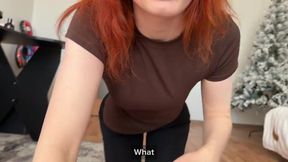 Stepsister's Stretching Session Takes an Unexpected Turn