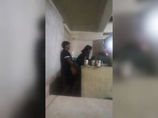 Maid Banged in the Kitchen (my Wife Nearly Discovered Us Out)