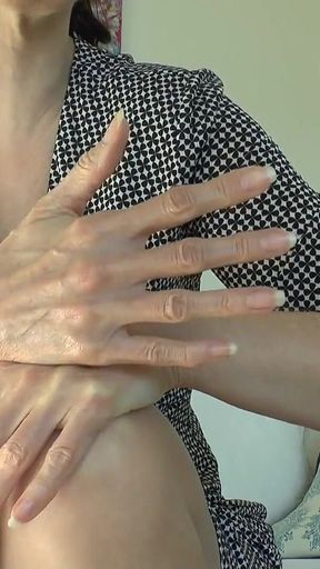 Lady Victoria Valente - Beautiful Hands, Long Natural Fingernails, Close-ups, JOI