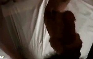 Chick gets fucked and smothered in cum