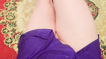 Jerking Big Load of Cumshot Masturbating Hot Cute Crossdresser