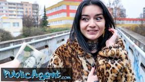”French Babe Crystal Cherry's Outdoor Blowjob”