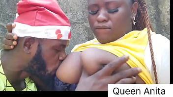 Queen Anita Fortunately Received A Christmas Gift And Good Fuck In His Farm