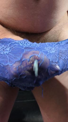 Me in panties cumming