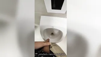Twink Snauwflake Piss Compilation with Big Uncut Cock