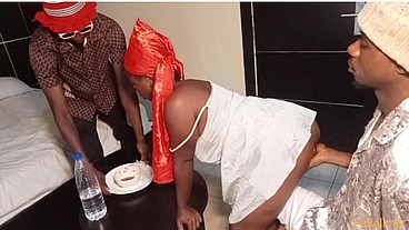 Horny naughty Milf sneaky fucks son's best friend who visited family house