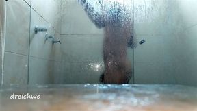 fetiche de baño desnudo