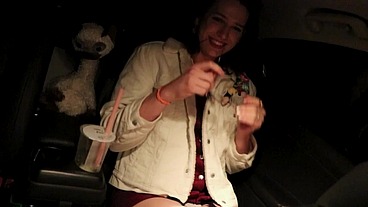 Hard fucking trans-wife after a day out