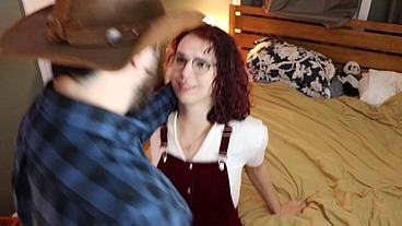 Hard fucking trans-wife after a day out