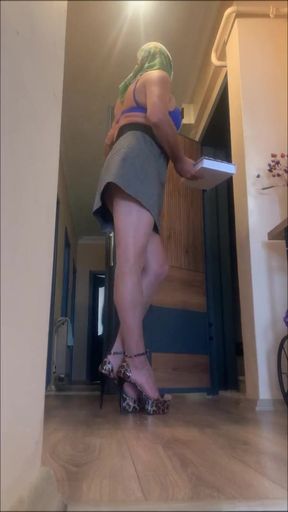 Iconic moment from "I got my pizza and the pizza boy's dick"