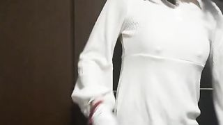 ダンス バラエティ パーティ 巨乳 乳揺れ ゲーム 下手くそ ノーブラ 乳首 爆乳 女装子 男の娘 誘惑 小悪魔 ビッチ chinese transgender inexperienced hentai  as