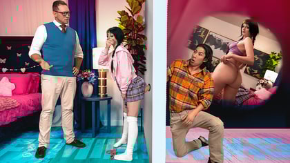 Stick Your Dick Through the Wall and Fuck Me Like the Slut He Thinks I Am