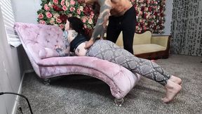 @Homegirl's Tattooed Honeypot Gets Savagely Creampied to the Max!