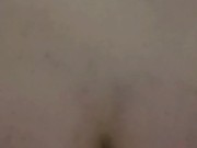 I ride my dildo in the public restroom at the mall