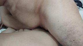 apu fucks horny little bony s tight pussy. he fills her with semen