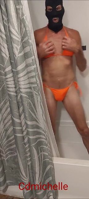 Cdmichelle Trying on Different Swimsuits