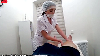 Steamy Surrender voluptuous Nurse Gives Blasted Blowjob After Sensual Massage Session