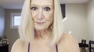 65 YEAR OLD DANIELLE DUBONNET CATCHES STEPSON JERKING OFF