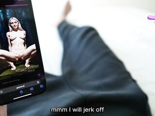 Demon Cutie Came to a Virgin Chap and Take His Virginity - Halloween Morning