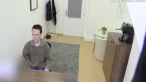 Jobless Lad Pops His Deep Throat Cherry