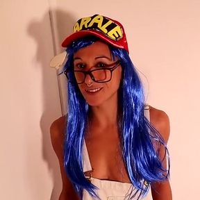 Arale grew up