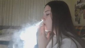 SMOKING YULIANA DOUBLE BREATHES