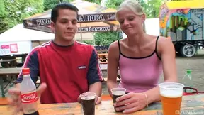 Sultry Czech Cowgirl Gets Pussy Licked & Fucked Hard Outdoors Naturally