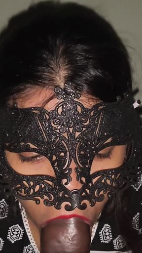 Intense Indian Blowjob POV - Cum in Mouth 4K