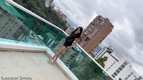 skinny isabella bell. 2 on 1 interracial. hard and fast fucking . gape asshole