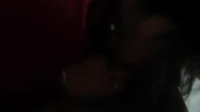 me dio toda su leche y me la comi todo