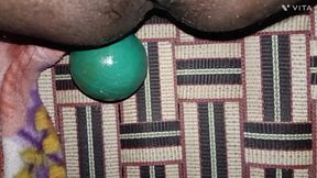Ass fingers and bowl fucking