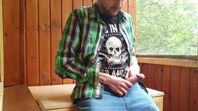 Russian man solo masturbation amateur homemade Sasha Earth