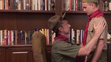 Ryan St. Michael lined his penis up with Logan's ti