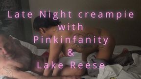 Lake Reese and Pinkinfanity, Late Night creampie (1080p)