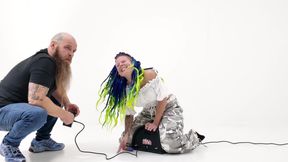 Sybian Test and Blowjob on Daddy