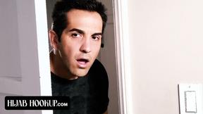 ”Horny Weirdo Peeps On Hot Girl Babe In Hijab Vanessa Vox”