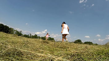 No Panties and Braless Badminton Outdoors with Party Girls in Short Miniskirt Tennis Skirts