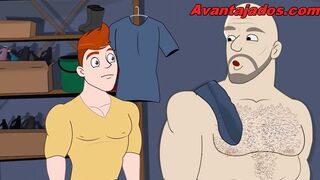 Queer Animation the Older Fellow Cleaner