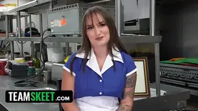 Tiny Bunny Fae Takes On The Entire Kitchen Crew In A Reckless Restaurant Gangbang