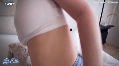 Cum in my stepsister while guests at home - Lil Elle