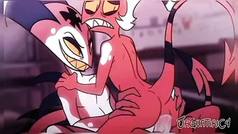 Helluva Boss gay furry animation with anal fucking